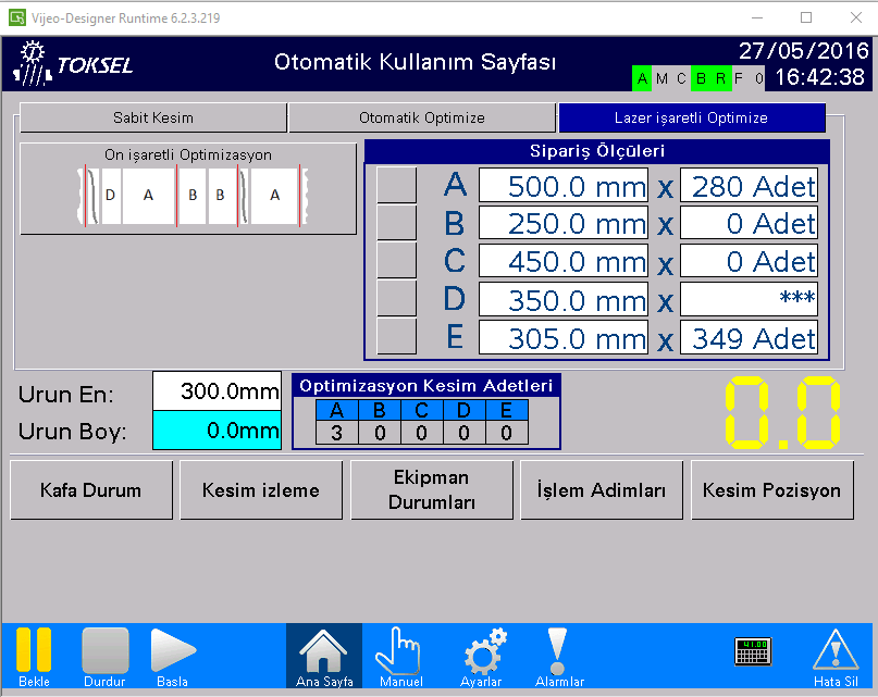 Laser Marked Optimisation Module