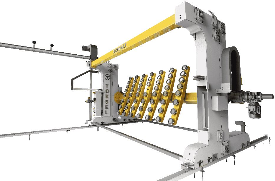 Double Face Filling-Discharge Robot-Acrobat